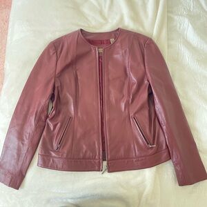 Slightly used leather jacket